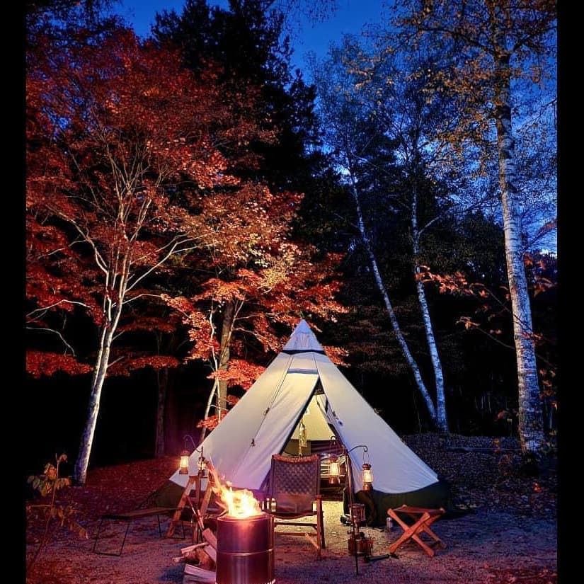 秋の紅葉を味わう